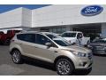 White Gold 2017 Ford Escape Titanium