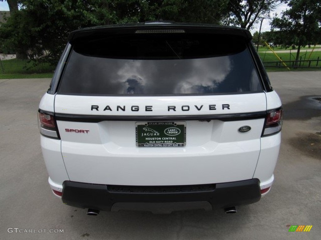 2017 Range Rover Sport HSE Dynamic - Fuji White / Ebony/Ivory photo #8