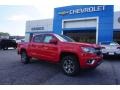 Red Hot 2017 Chevrolet Colorado Z71 Crew Cab
