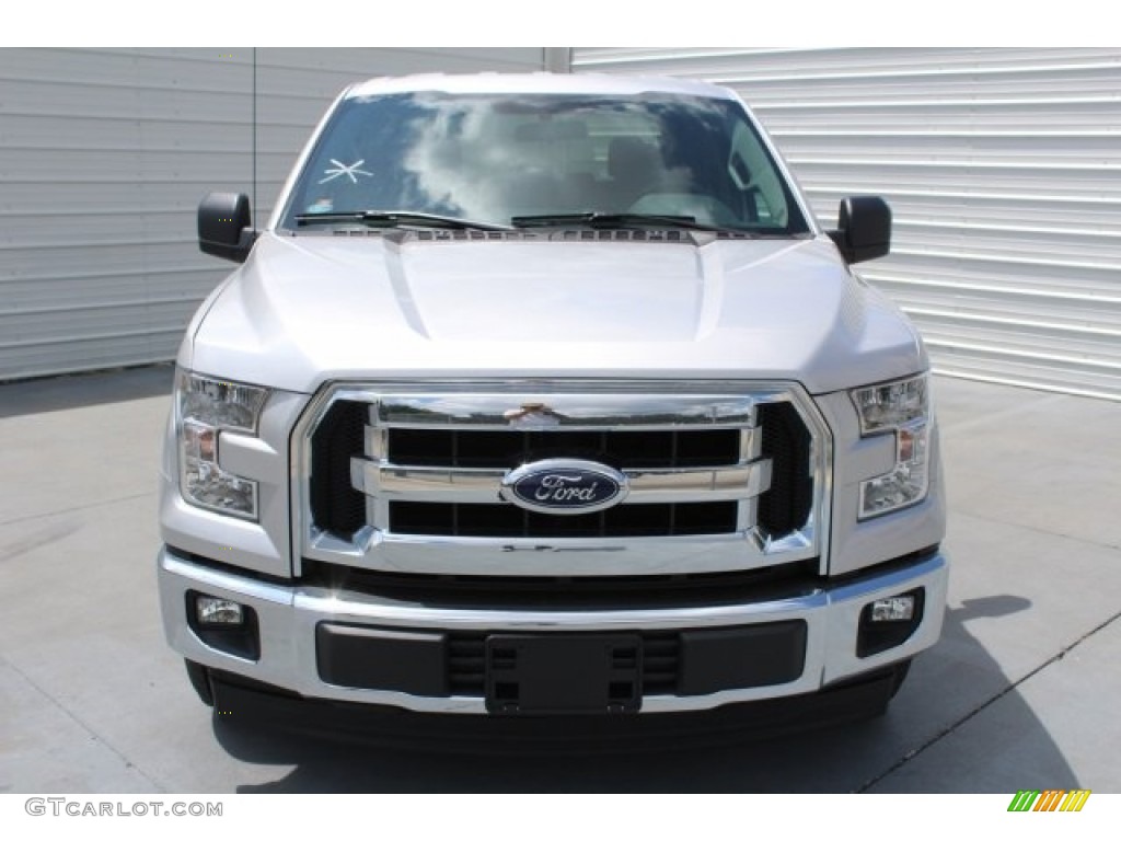 2017 F150 XLT SuperCrew - Ingot Silver / Earth Gray photo #2