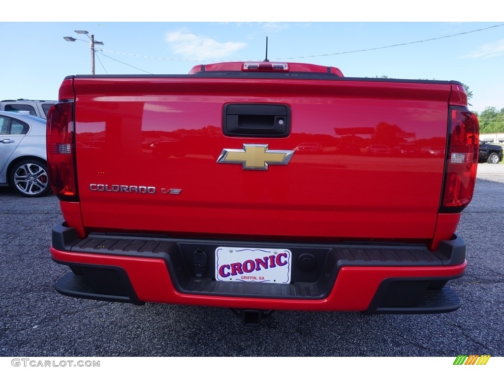 2017 Colorado Z71 Crew Cab - Red Hot / Jet Black photo #6