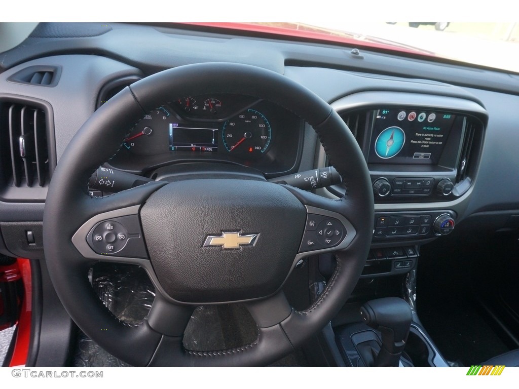 2017 Colorado Z71 Crew Cab - Red Hot / Jet Black photo #10