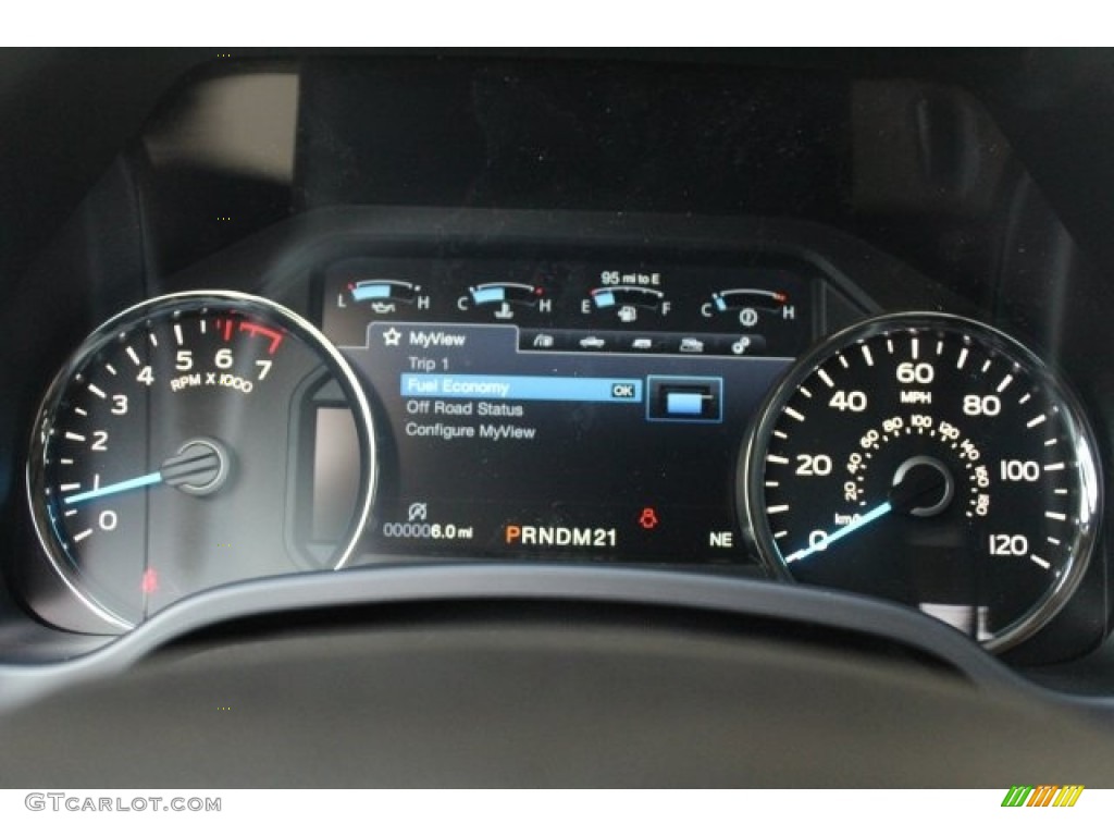 2017 F150 Lariat SuperCrew - White Gold / Light Camel photo #24