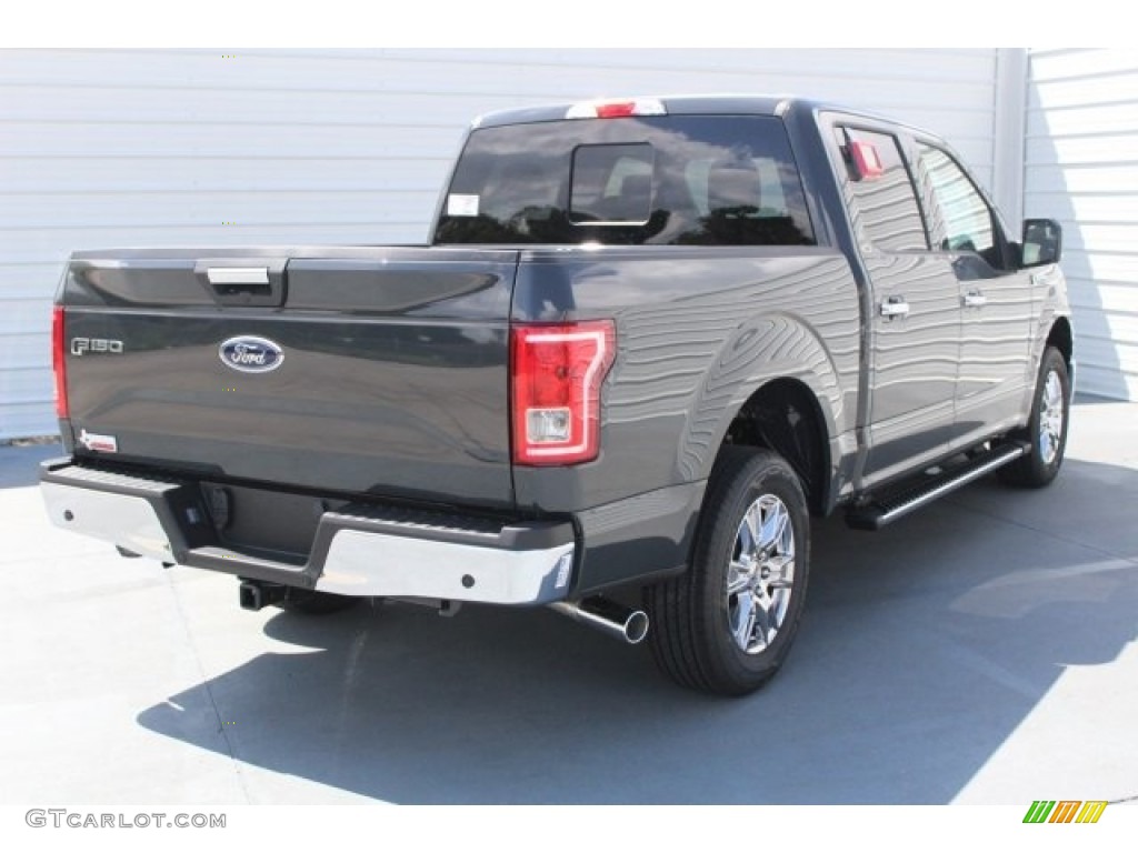2017 F150 XLT SuperCrew - Lithium Gray / Earth Gray photo #7