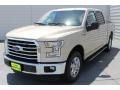 2017 White Gold Ford F150 XLT SuperCrew  photo #3