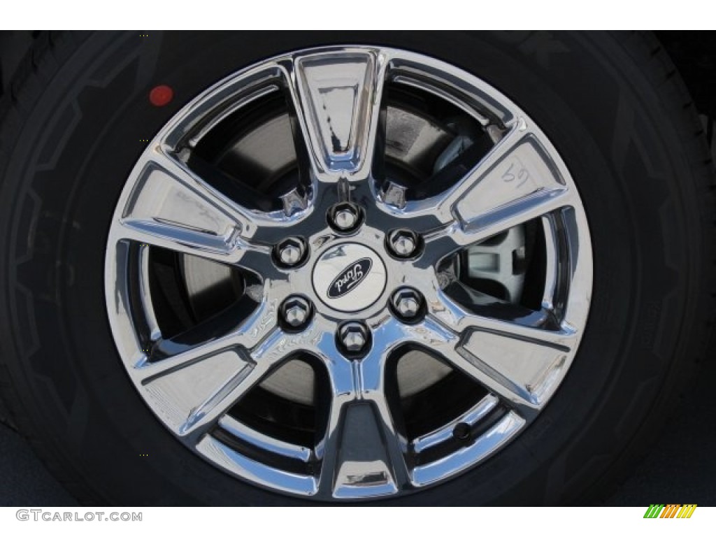 2017 F150 XLT SuperCrew - White Gold / Light Camel photo #4