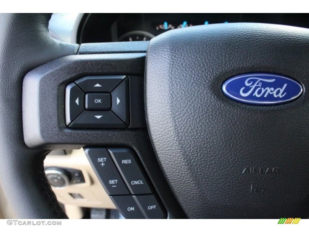 2017 F150 XLT SuperCrew - White Gold / Light Camel photo #18