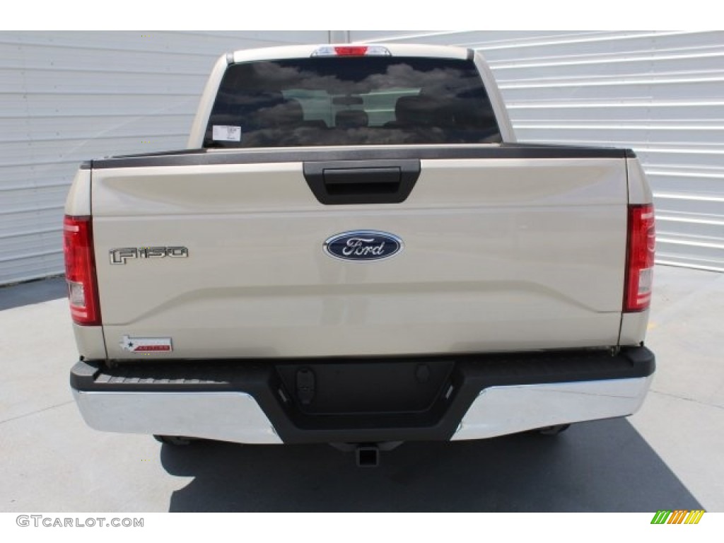 2017 F150 XLT SuperCrew - White Gold / Light Camel photo #7