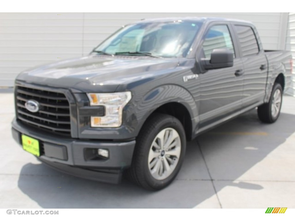 2017 F150 XL SuperCrew - Lithium Gray / Black photo #3