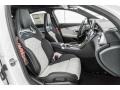 AMG Black/Platinum White Interior Photo for 2017 Mercedes-Benz C #121336643