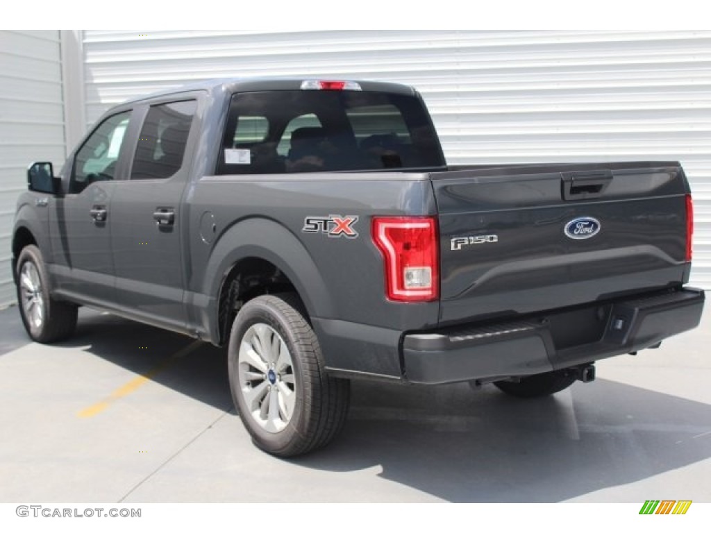2017 F150 XL SuperCrew - Lithium Gray / Black photo #6