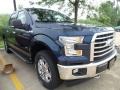 2017 Blue Jeans Ford F150 XLT SuperCrew 4x4  photo #1