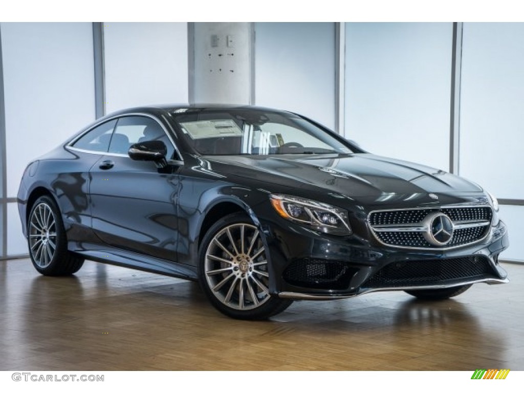 Black 2017 Mercedes-Benz S 550 4Matic Coupe Exterior Photo #121337992