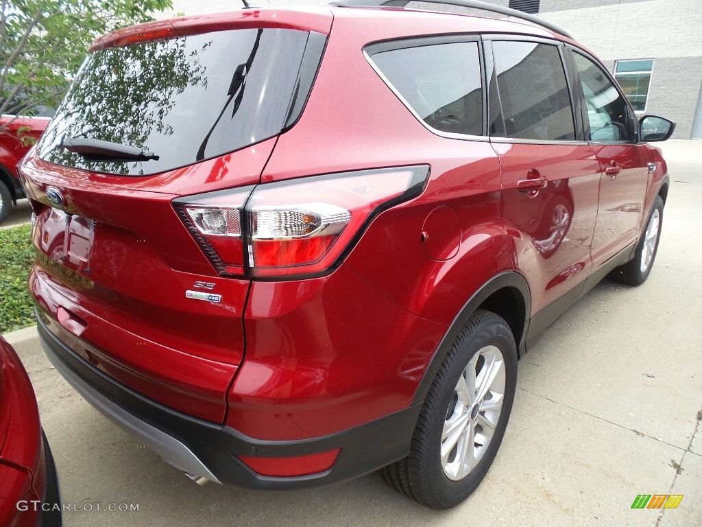 2017 Escape SE 4WD - Ruby Red / Charcoal Black photo #3