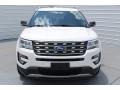 2017 White Platinum Ford Explorer XLT  photo #2