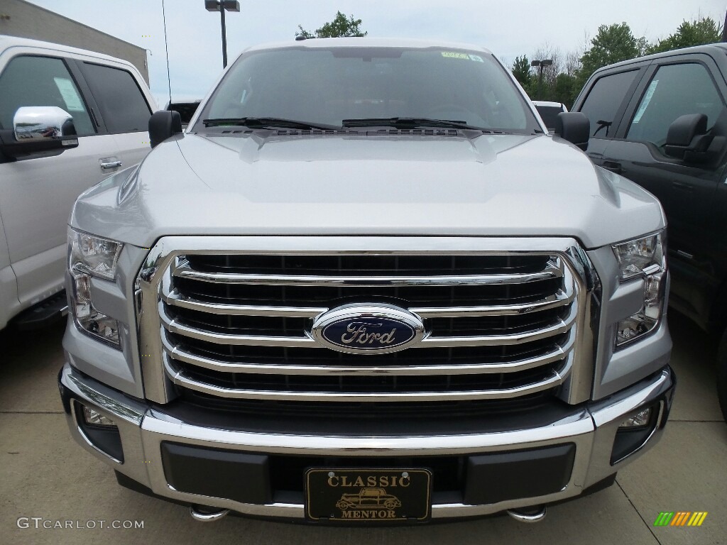 2017 F150 XLT SuperCrew 4x4 - Ingot Silver / Earth Gray photo #2