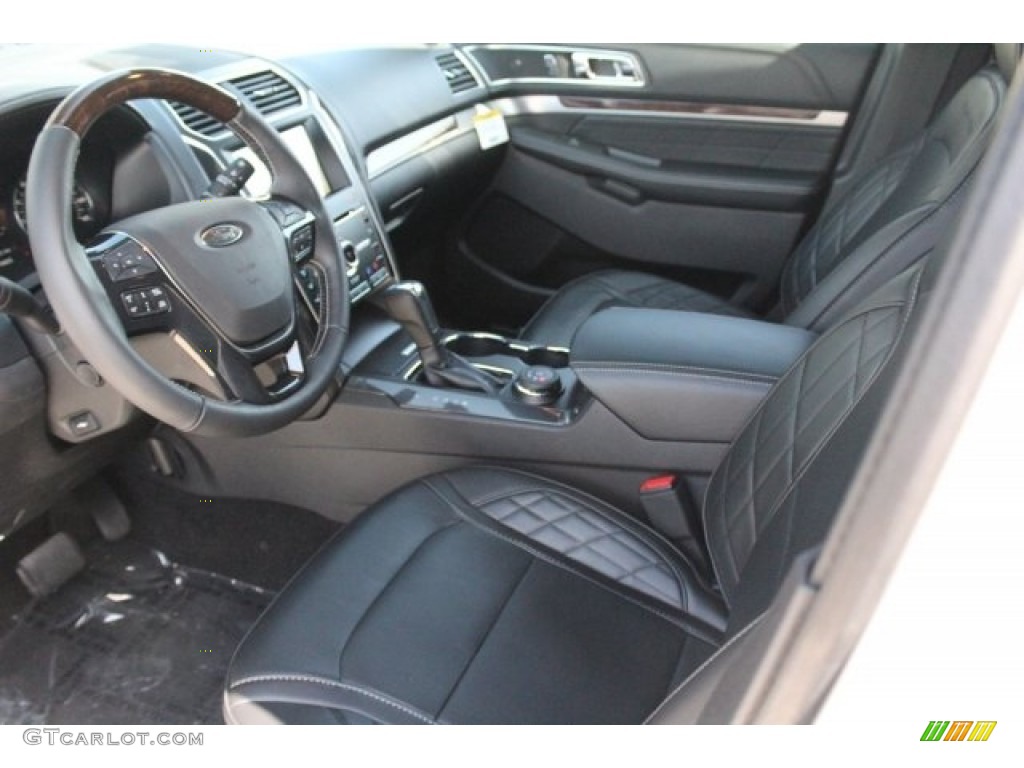 2017 Explorer Platinum 4WD - White Platinum / Ebony Black photo #9