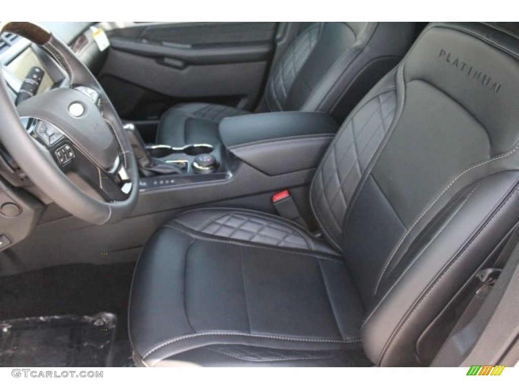 2017 Explorer Platinum 4WD - White Platinum / Ebony Black photo #10