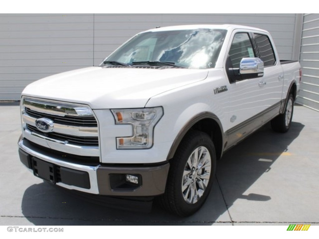 2017 F150 King Ranch SuperCrew - Oxford White / King Ranch Java photo #3