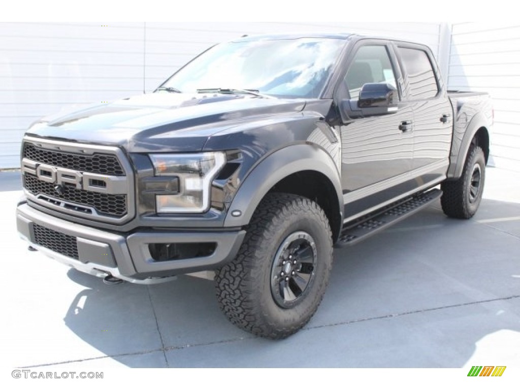 2017 F150 SVT Raptor SuperCrew 4x4 - Shadow Black / Raptor Black photo #3