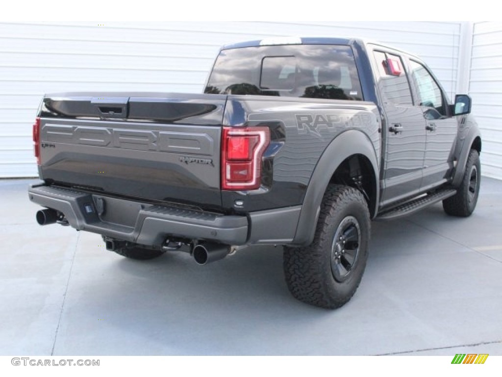 2017 F150 SVT Raptor SuperCrew 4x4 - Shadow Black / Raptor Black photo #7