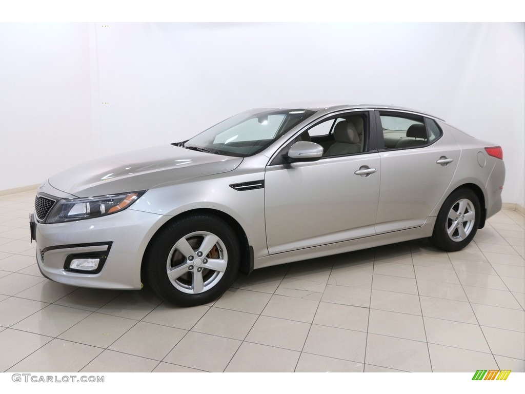 2014 Optima LX - Satin Metal / Beige photo #3