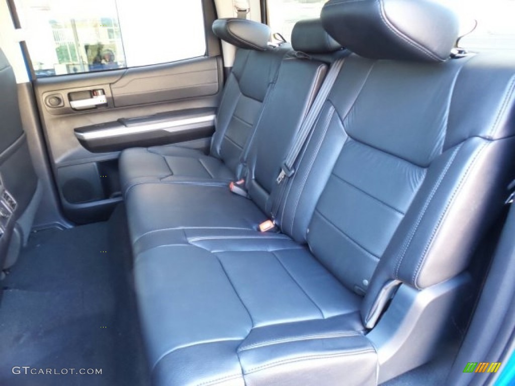 2017 Toyota Tundra Limited CrewMax 4x4 Rear Seat Photo #121343322