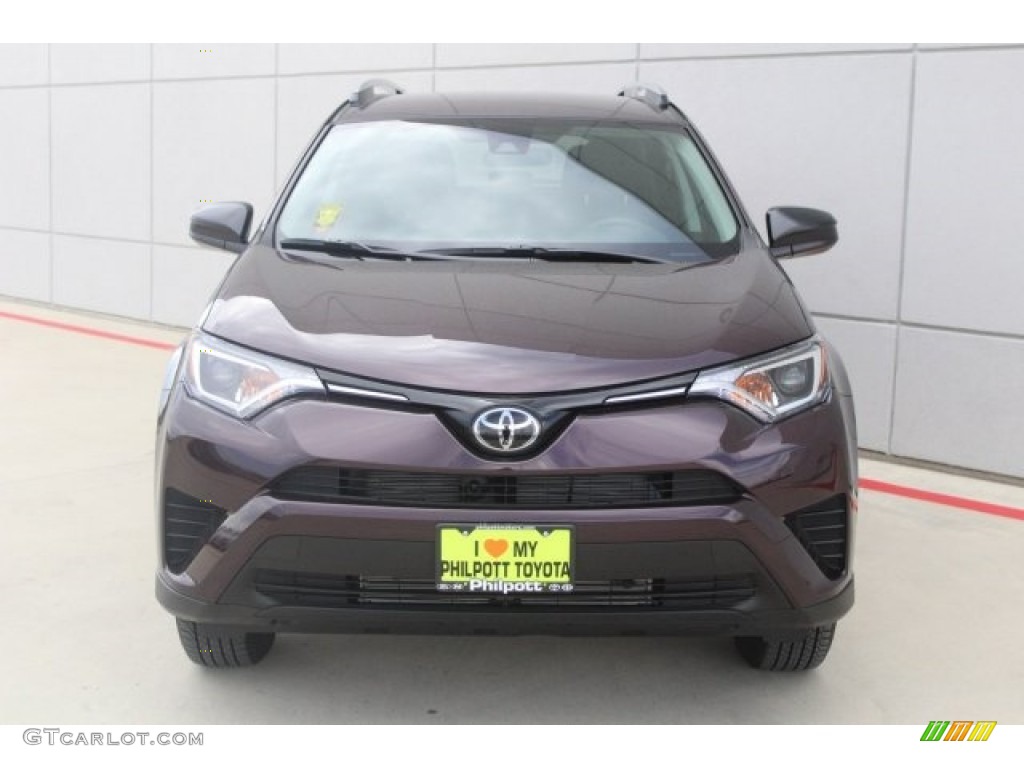 2017 RAV4 SE - Black Current Metallic / Black photo #2