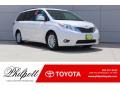 Blizzard White Pearl - Sienna XLE Photo No. 1