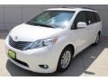 Blizzard White Pearl - Sienna XLE Photo No. 3