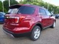 2017 Ruby Red Ford Explorer XLT 4WD  photo #2