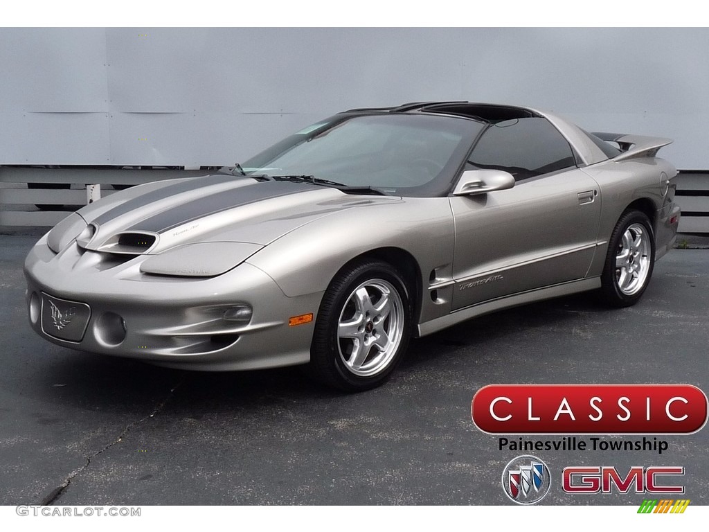 2002 Firebird Trans Am Coupe - Pewter Metallic / Ebony Black photo #1