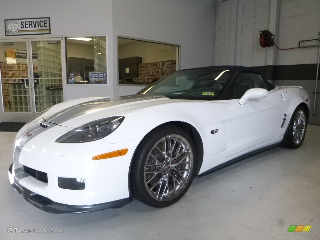 2013 Corvette 427 Convertible Collector Edition - Arctic White / Ebony photo #1