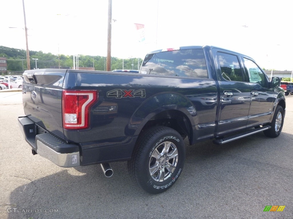 2017 F150 XLT SuperCrew 4x4 - Blue Jeans / Earth Gray photo #2
