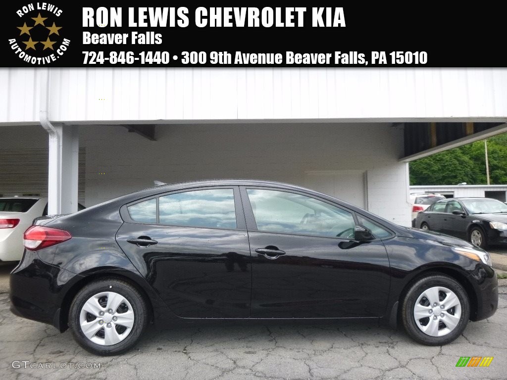 Aurora Black Kia Forte