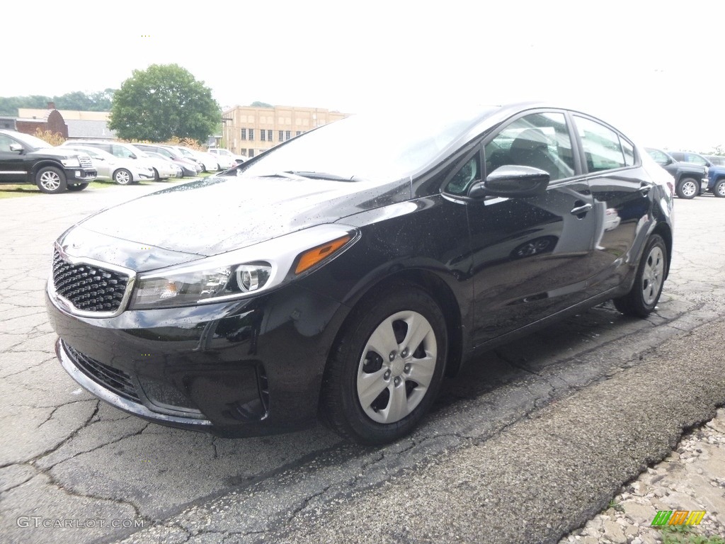 2017 Forte LX - Aurora Black / Black photo #6