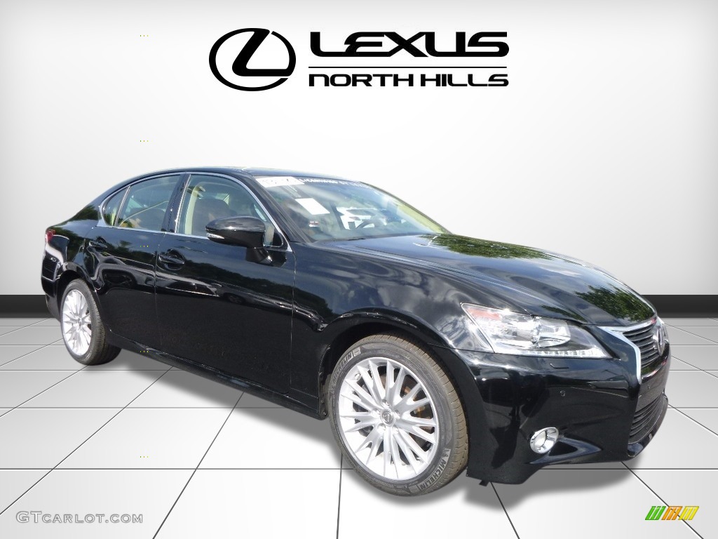 2013 GS 350 AWD - Obsidian Black / Flaxen photo #1