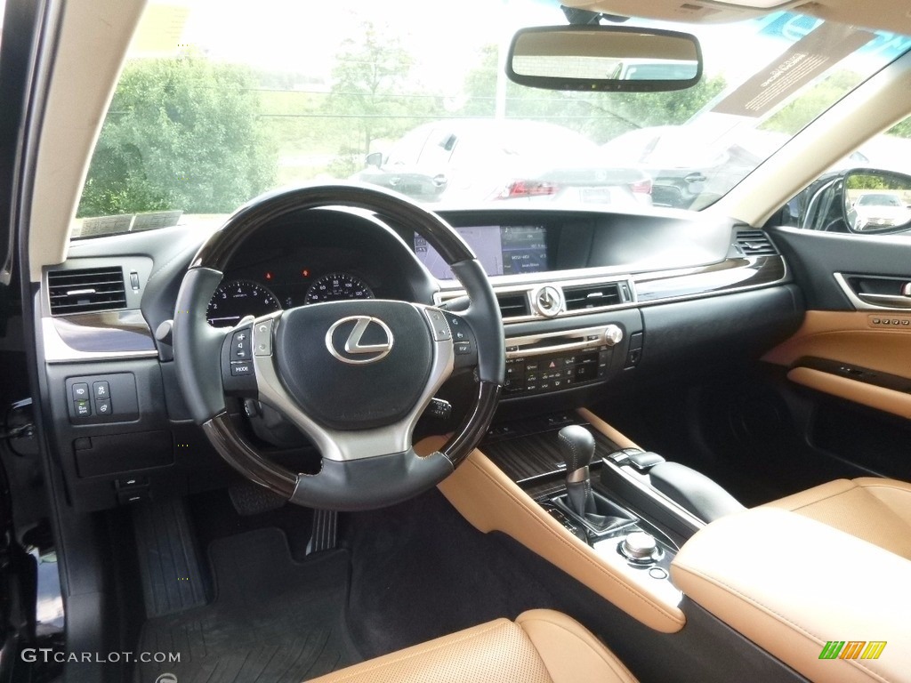 2013 GS 350 AWD - Obsidian Black / Flaxen photo #9