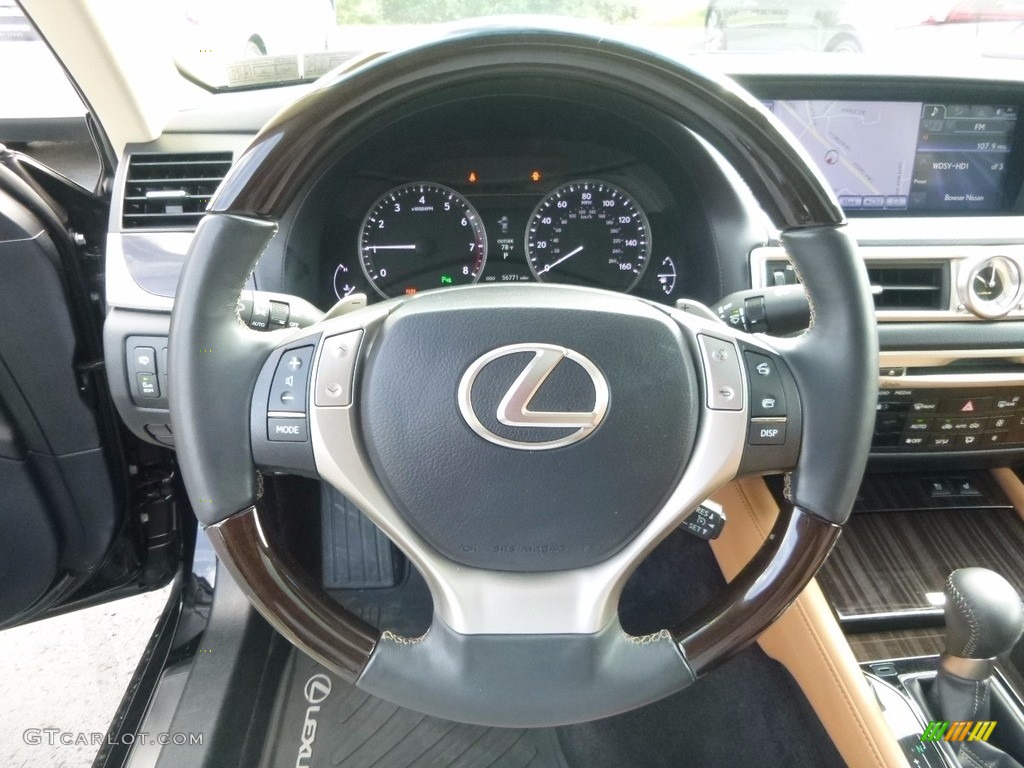 2013 GS 350 AWD - Obsidian Black / Flaxen photo #15