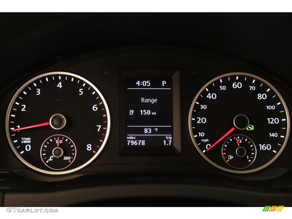 2012 Tiguan SE 4Motion - Deep Black Metallic / Beige photo #8