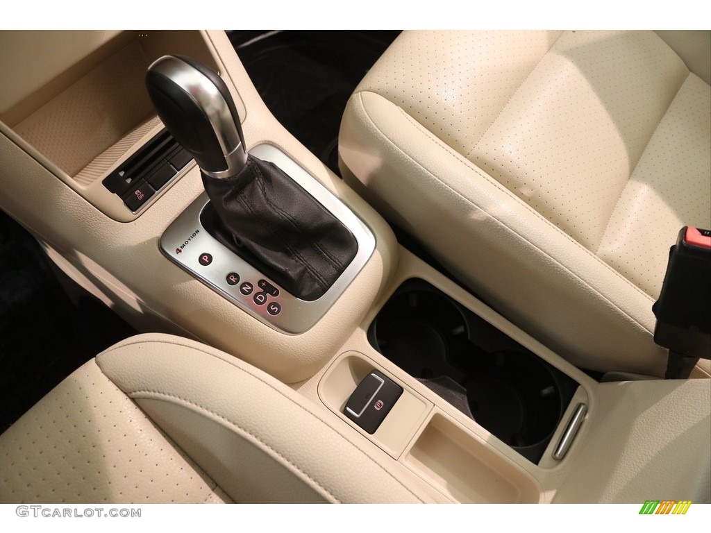 2012 Tiguan SE 4Motion - Deep Black Metallic / Beige photo #14