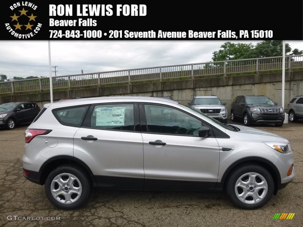 2017 Escape S - Ingot Silver / Charcoal Black photo #1