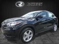 2017 Crystal Black Pearl Honda HR-V LX AWD  photo #4