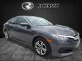 Sonic Gray Pearl - Civic LX Sedan Photo No. 1