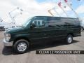 2009 Forest Green Metallic Ford E Series Van E350 Super Duty XLT Extended Passenger  photo #2