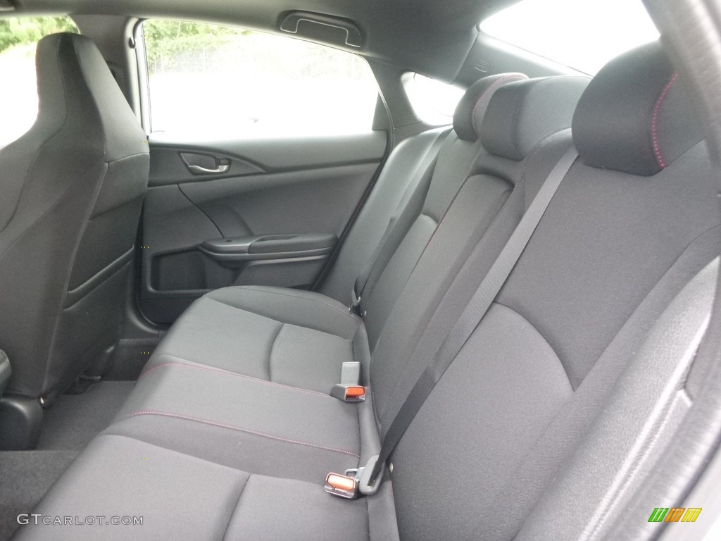 2017 Honda Civic Si Sedan Rear Seat Photos