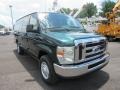 2009 Forest Green Metallic Ford E Series Van E350 Super Duty XLT Extended Passenger  photo #8