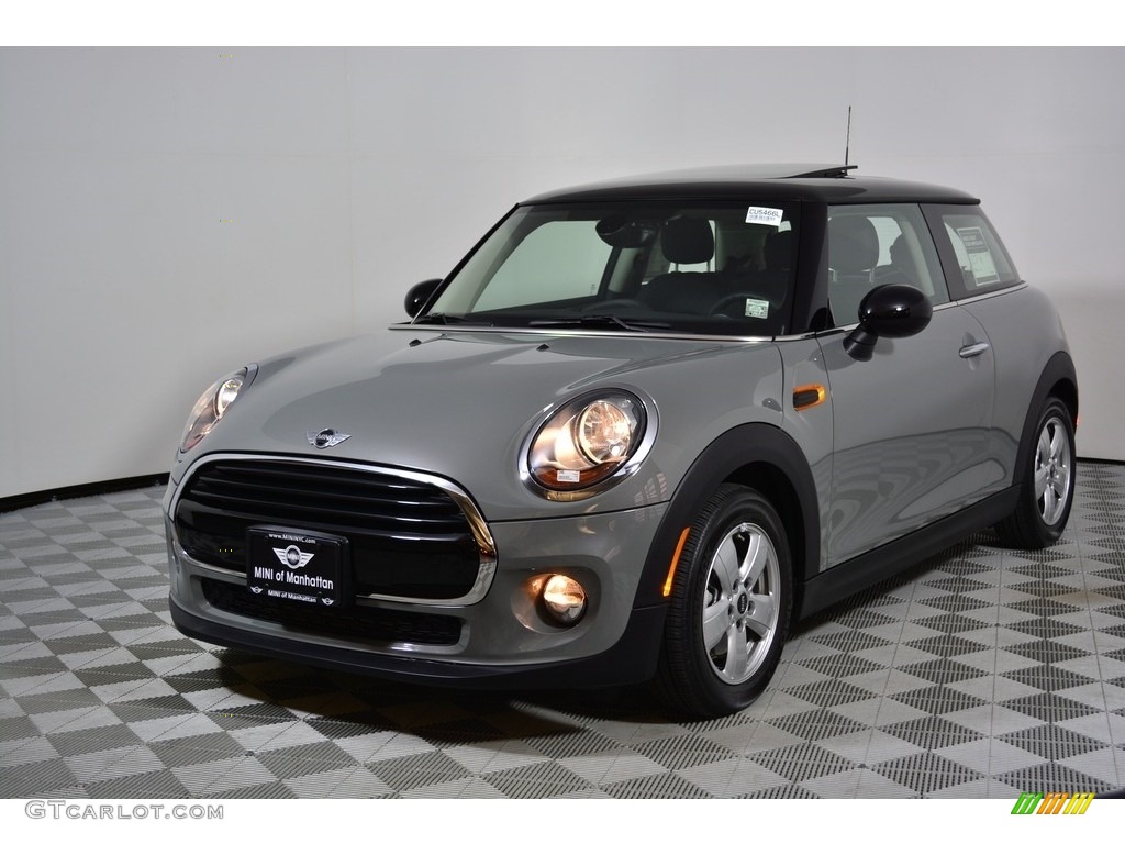 2017 Hardtop Cooper 2 Door - Moonwalk Grey Metallic / Carbon Black photo #1