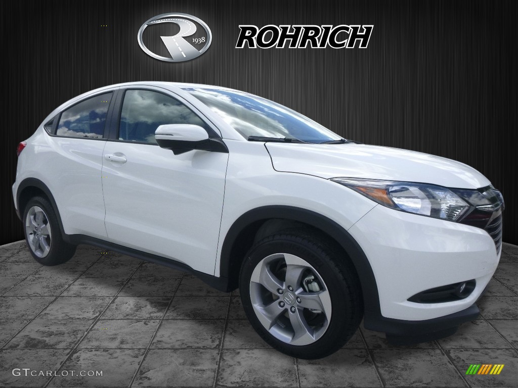 2017 HR-V EX AWD - White Orchid Pearl / Gray photo #1