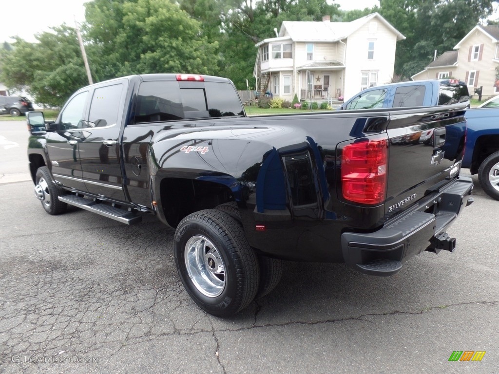 2017 Silverado 3500HD High Country Crew Cab Dual Rear Wheel 4x4 - Black / Jet Black photo #6